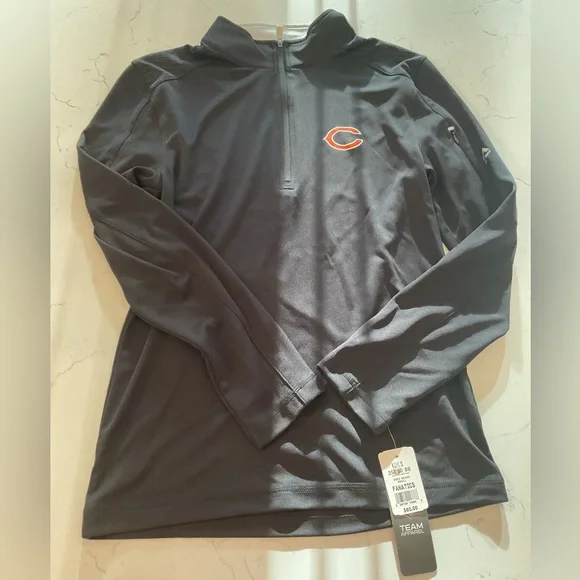NWT Chicago Bears Zip Up Jacket - Picture 3 of 4